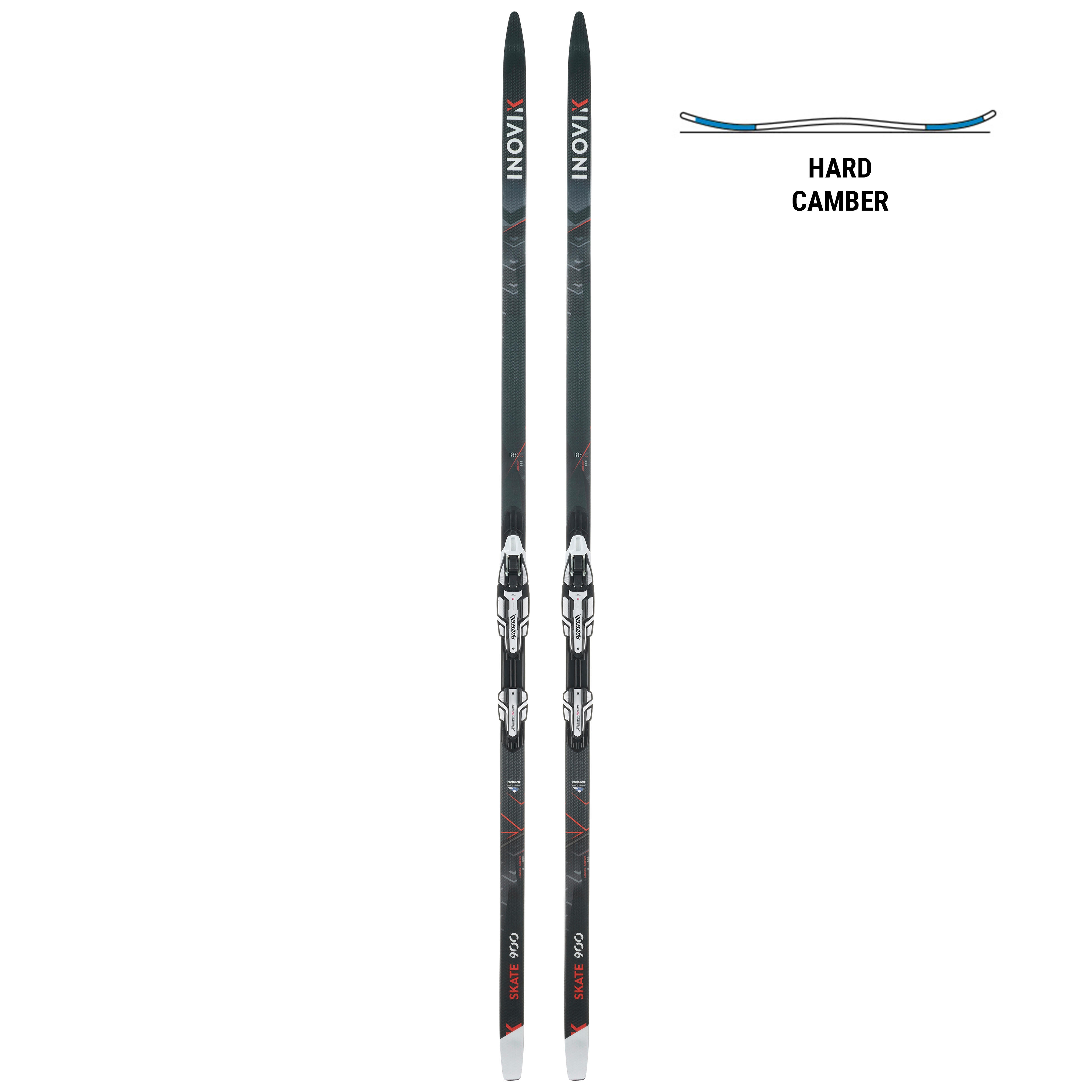 Langlaufski Skating 900 Medium Camber + Rottefella Bindung Xcelerator Erwachsene Langlaufski Skating online kaufen |